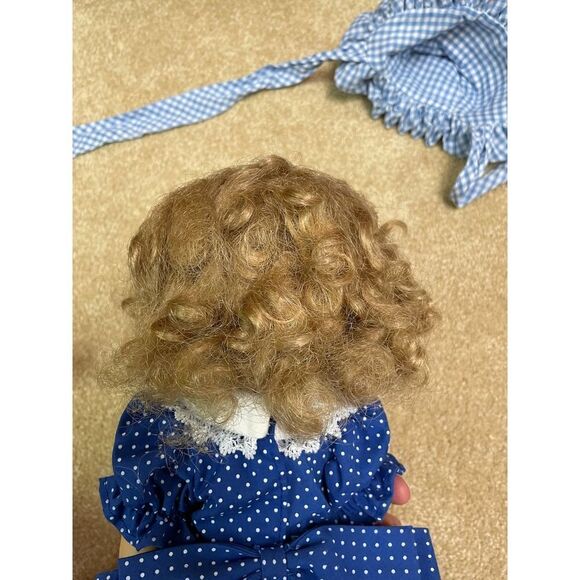 VTG 18" Danbury Mint Shirley Temple Rebecca of Sunnybrook Farm Vinyl Doll - Picture 4 of 6